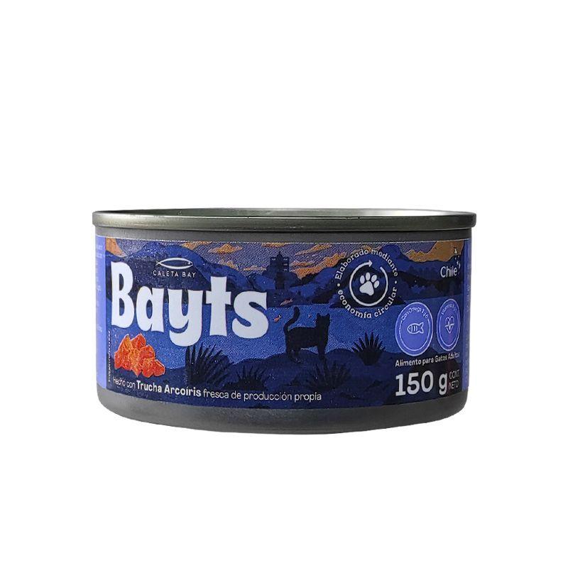Bayts Alimento Húmedo Gato 150 gr. Monoproteico x 36 u.-0