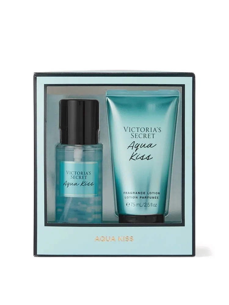 Set Crema y Colonia Aqua Kiss Victoria's Secret Mujer-0