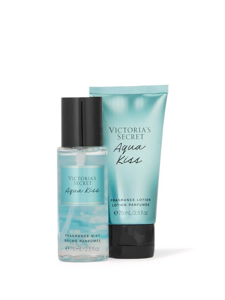 Set Crema y Colonia Aqua Kiss Victoria's Secret Mujer-1