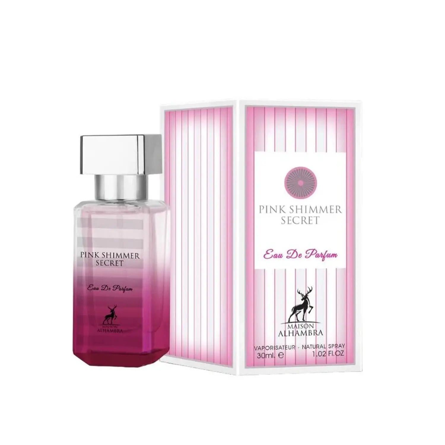 Perfume Pink Shimmer Secret Maison Alhambra EDP Mujer 30 ml-0