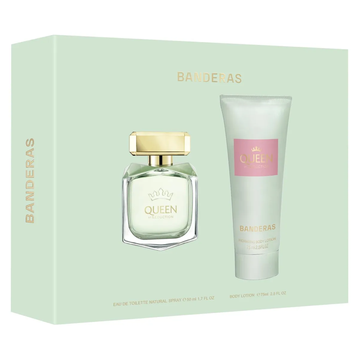 Estuche Queen of Seduction Antonio Banderas EDT Mujer 50 ml-1