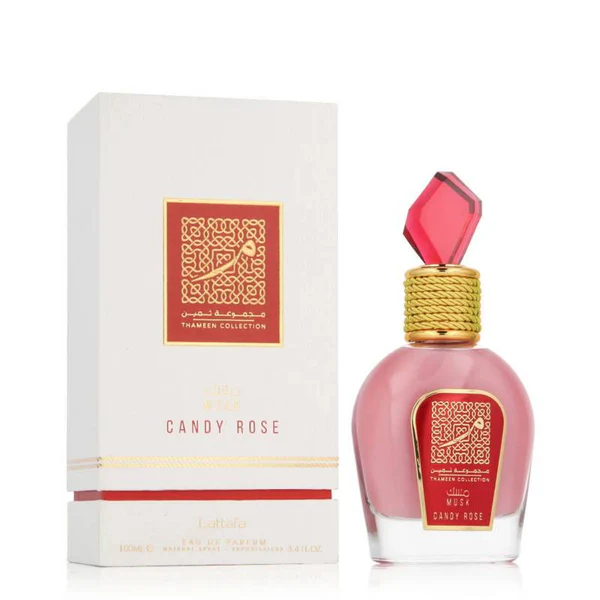 Perfume Musk Candy Rose Lattafa EDP Unisex 100 ml-0