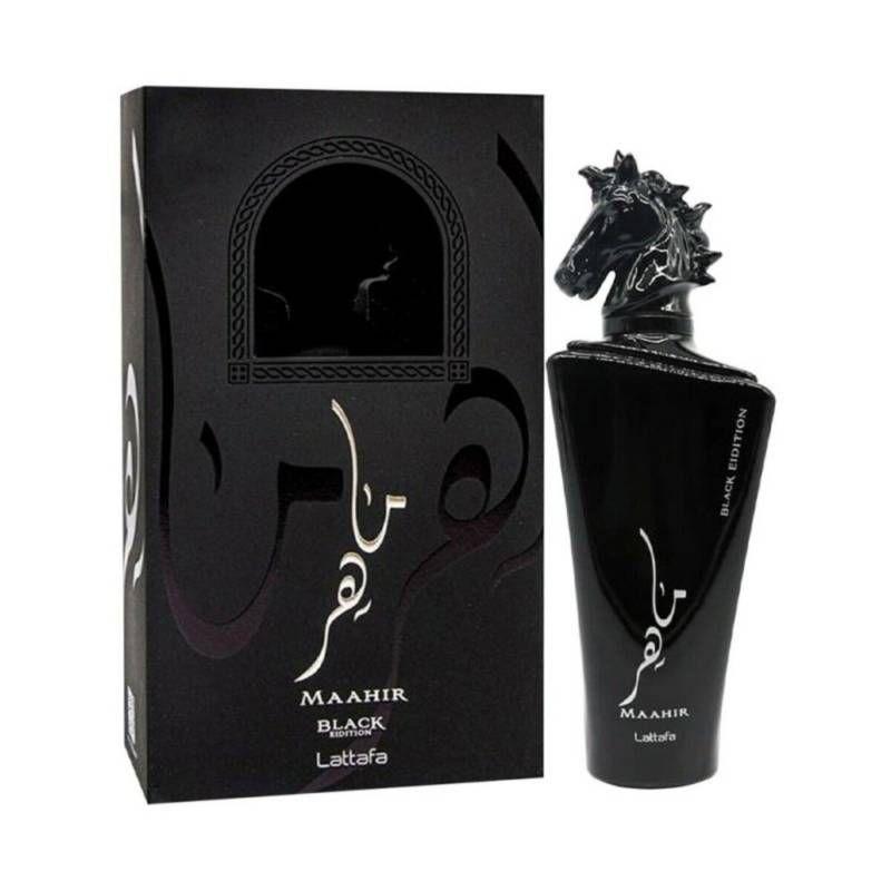 Perfume Maahir Black Edition Lattafa EDP Unisex 100 ml-0