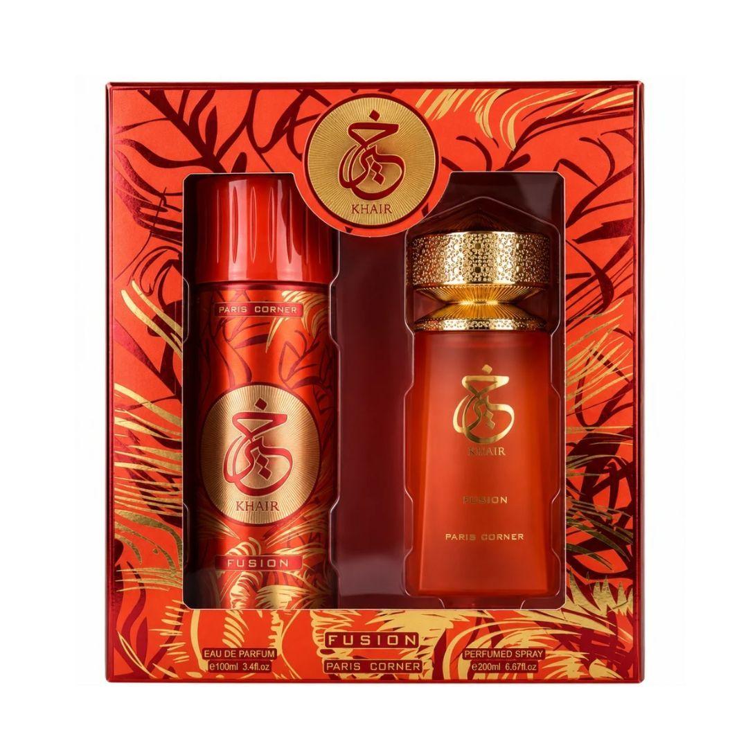 Set Khair Fusion Paris Corner EDP Unisex 100 ml-0