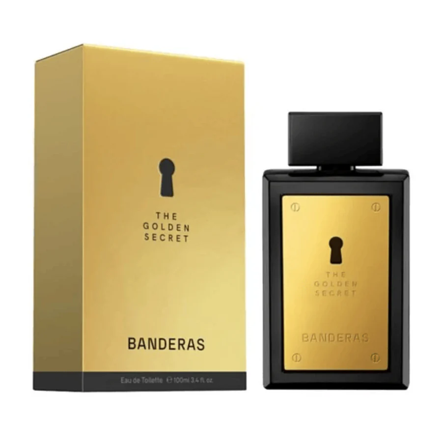 Perfume The Golden Secret Antonio Banderas EDT Hombre 100 ml-0