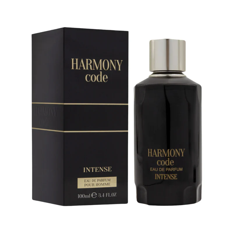 Perfume Harmony Code Intense Pour Homme Fragrance World EDP Hombre 100 ml-0