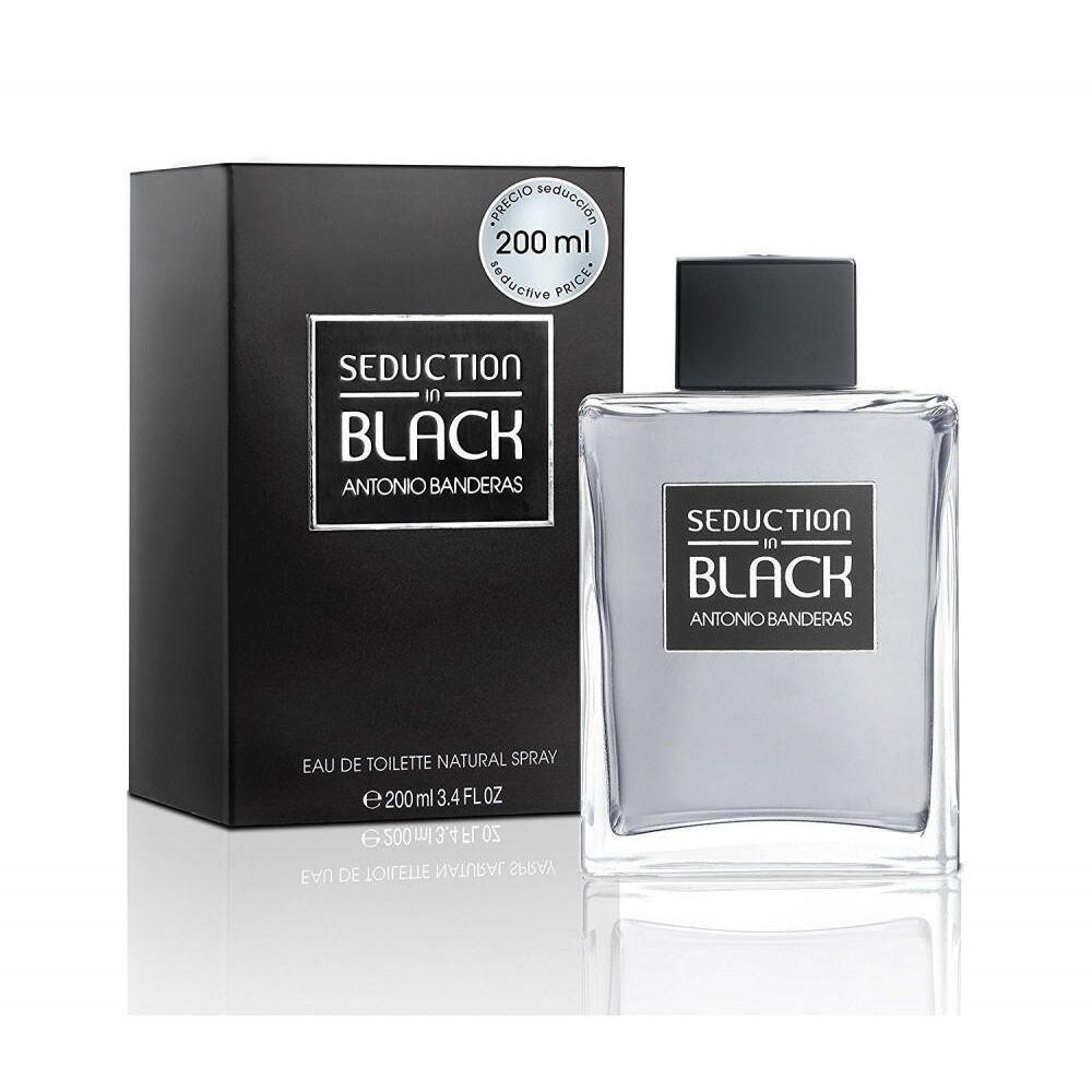 Perfume Black Seduction Antonio Banderas EDT Hombre 200 ml-0