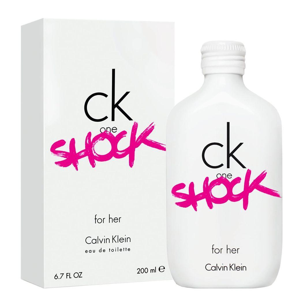 Perfume Ck One Shock EDT Calvin Klein Mujer 200 ml-0