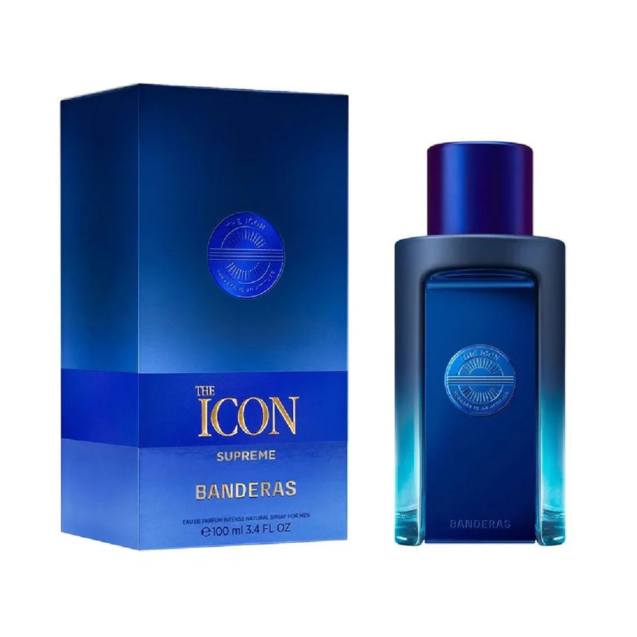 Perfume The Icon Man Supreme Antonio Banderas EDP Intense Hombre 100 ml-0