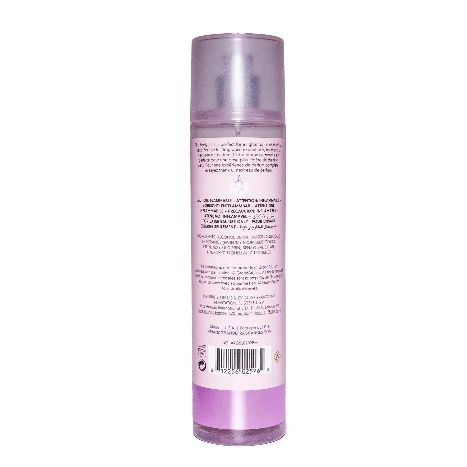 Colonia Thank U Next Ariana Grande EDT Mujer 236 ml-1
