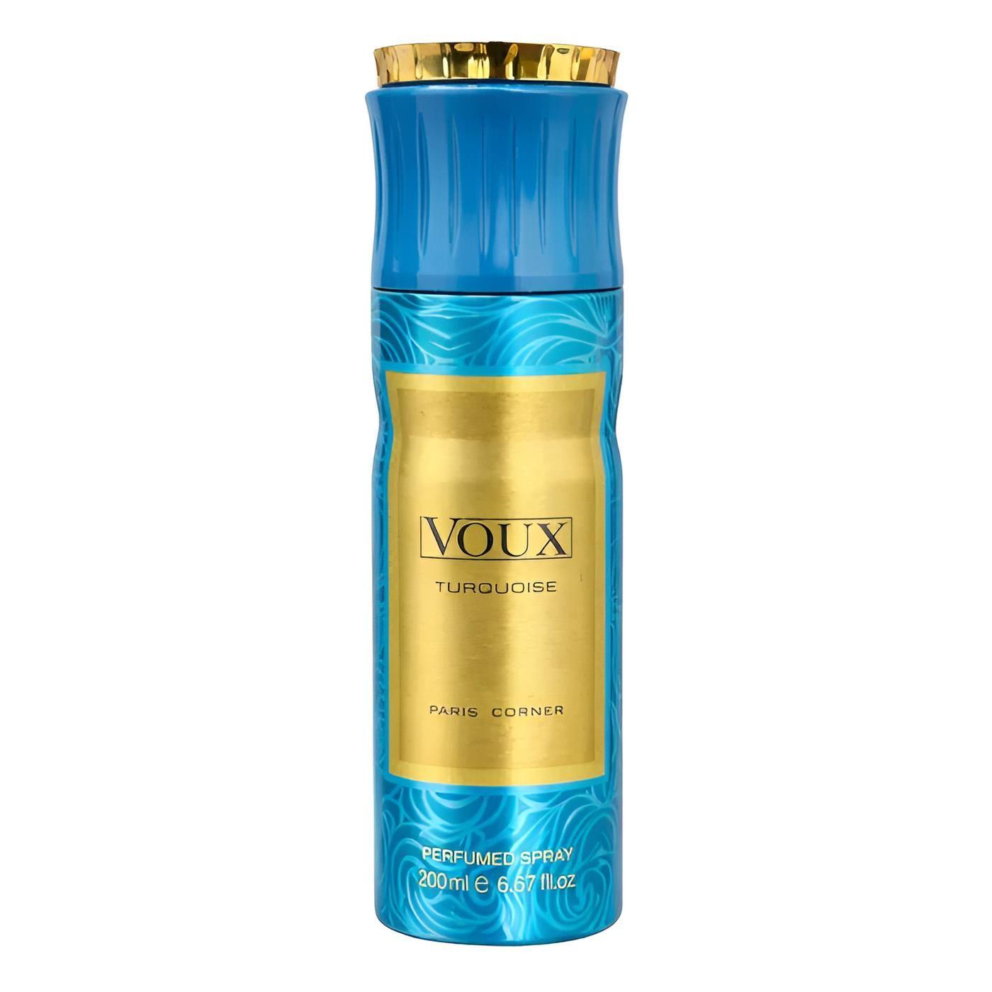 Desodorante Voux Turquoise Paris Corner EDT Unisex 200 ml-0