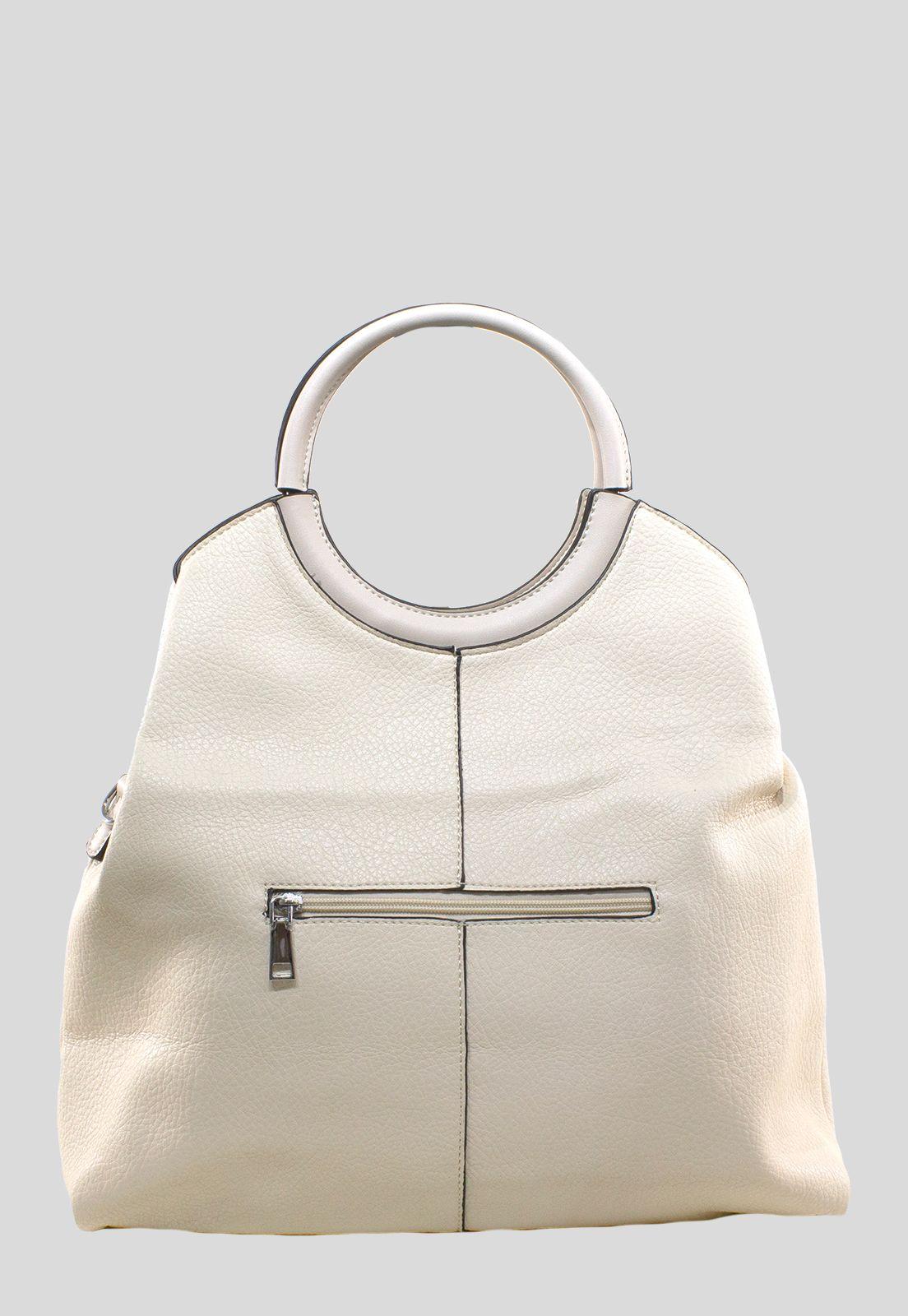 Cartera Manilla Redonda Beige-2