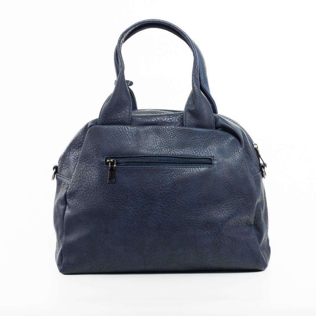 Cartera c/ franjas 3 colores Azul-2