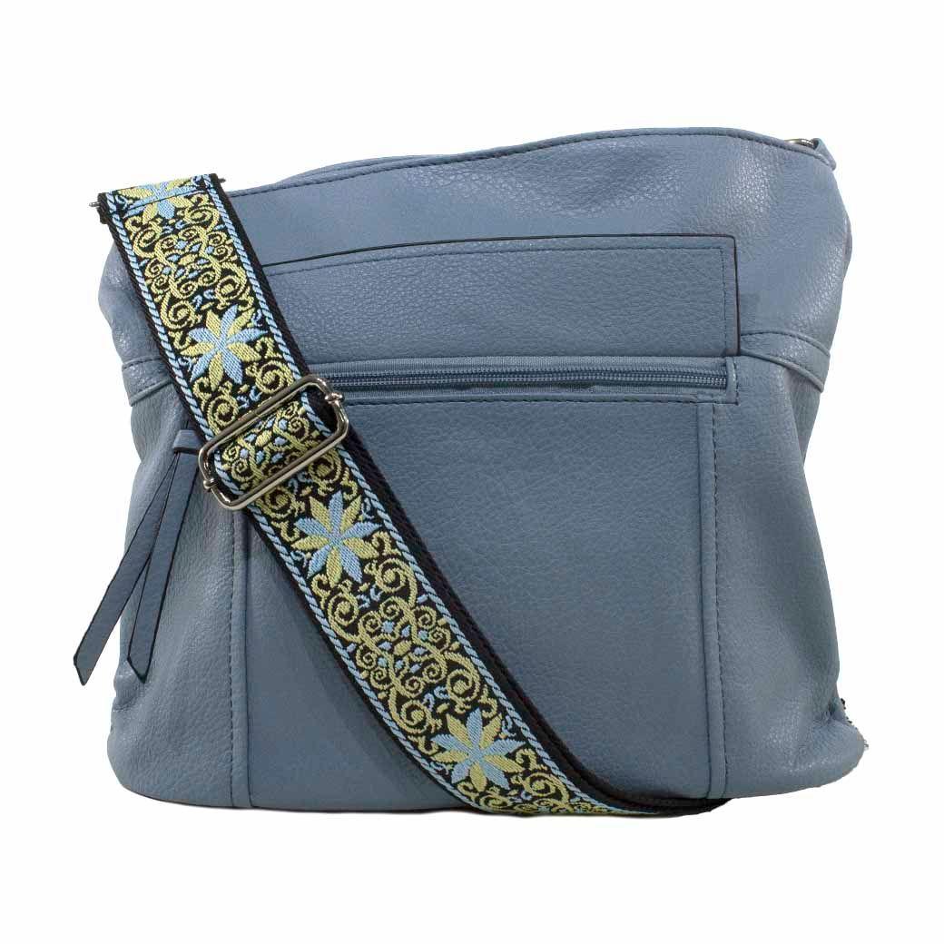 Correa Larga X Carteras Celeste-3