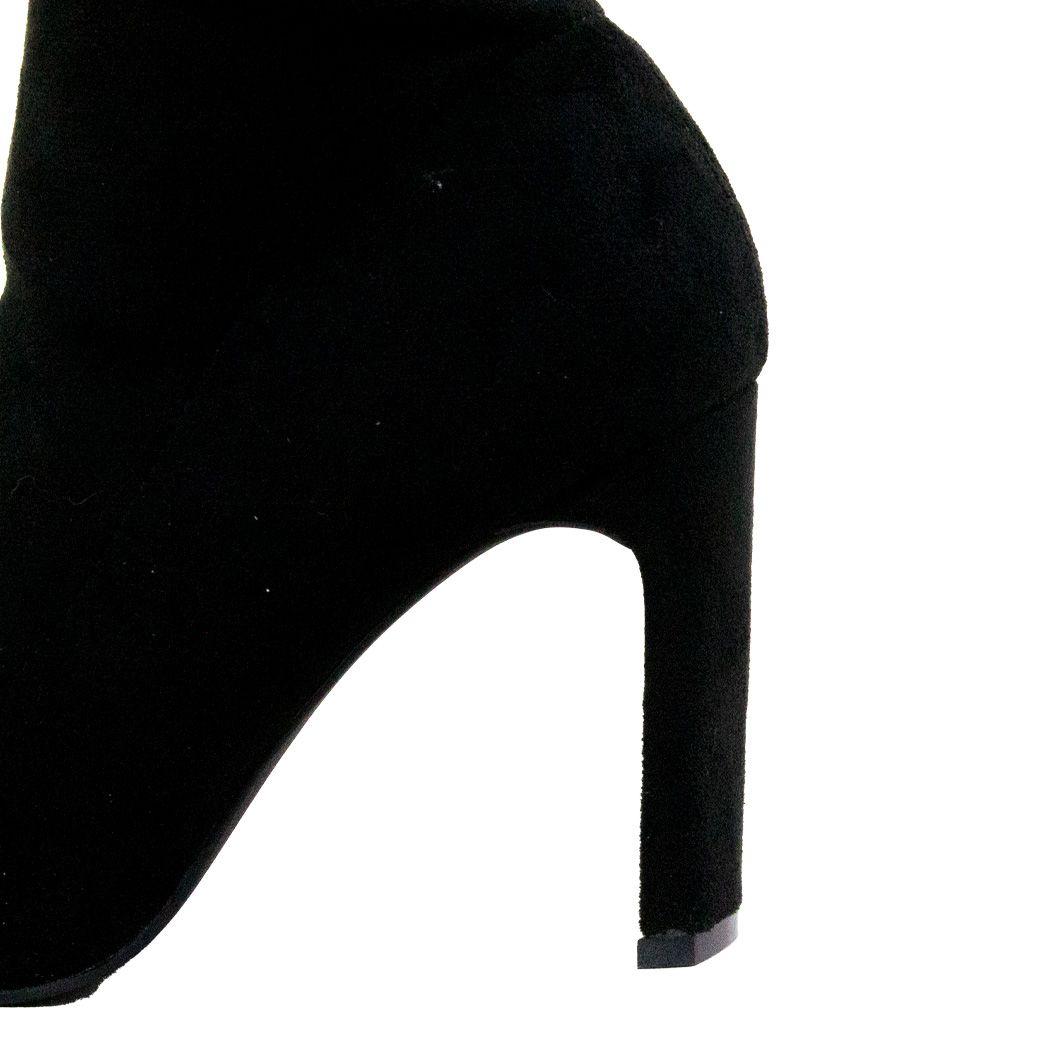 Bucanera lisa taco alto Negro-2