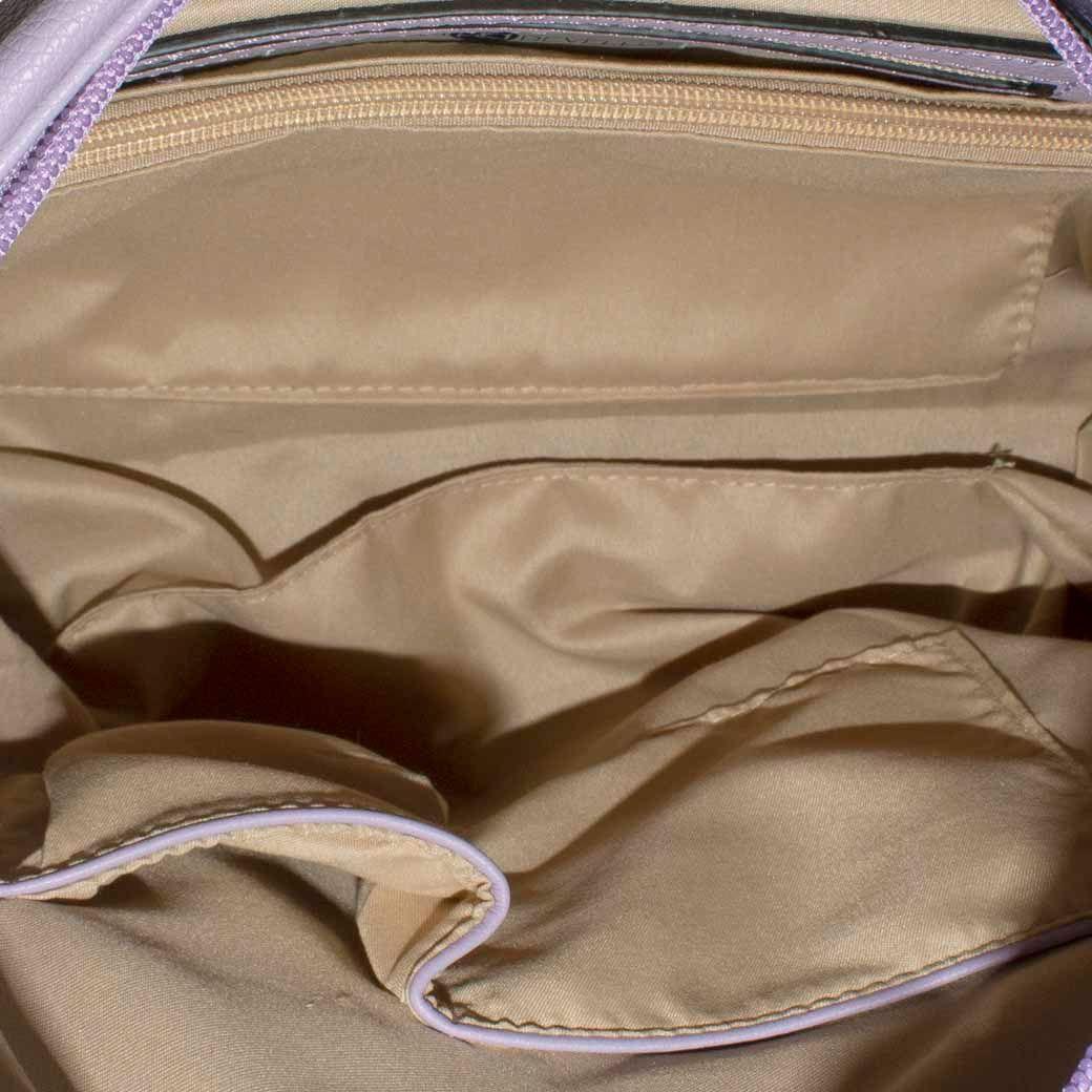 Cartera Lurex Frontal Lila-3