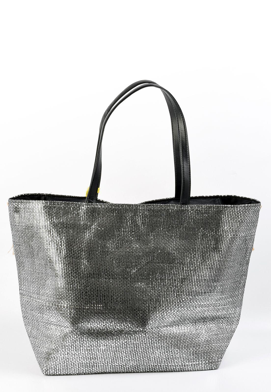 Cartera Arpillera Grande Asfalto-2