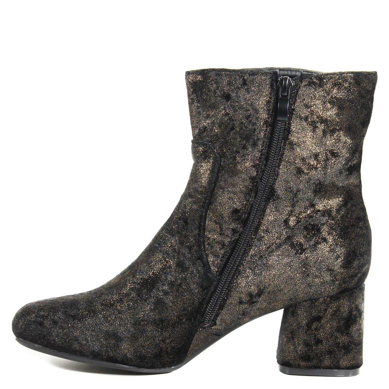 Botin Terciopelo Ponseado-1