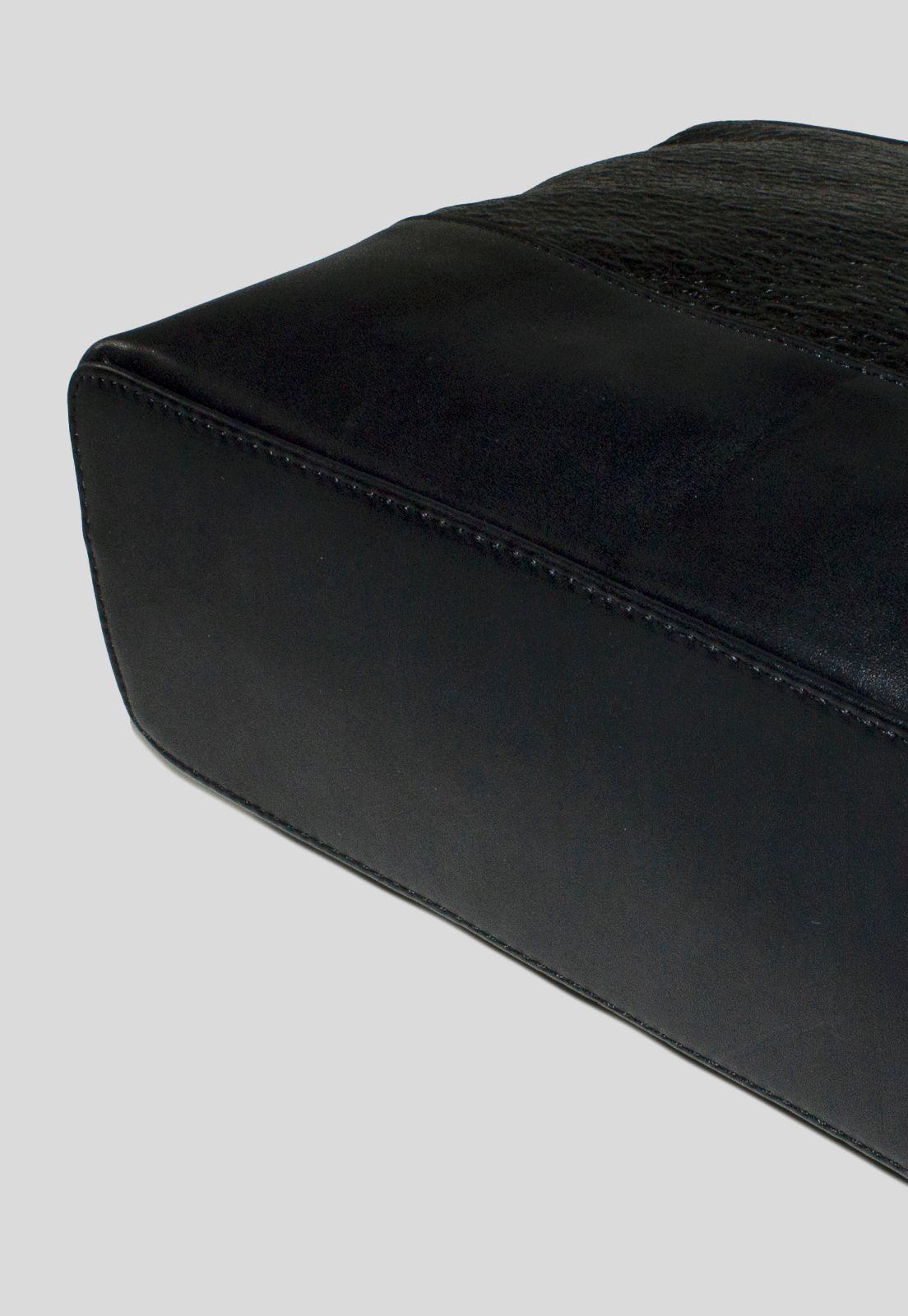 Bandolera Mediana Mitad Metal Negro-4