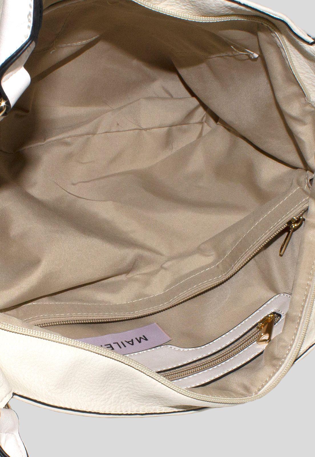 Cartera Clasica Bolsillo Laterales Beige-3