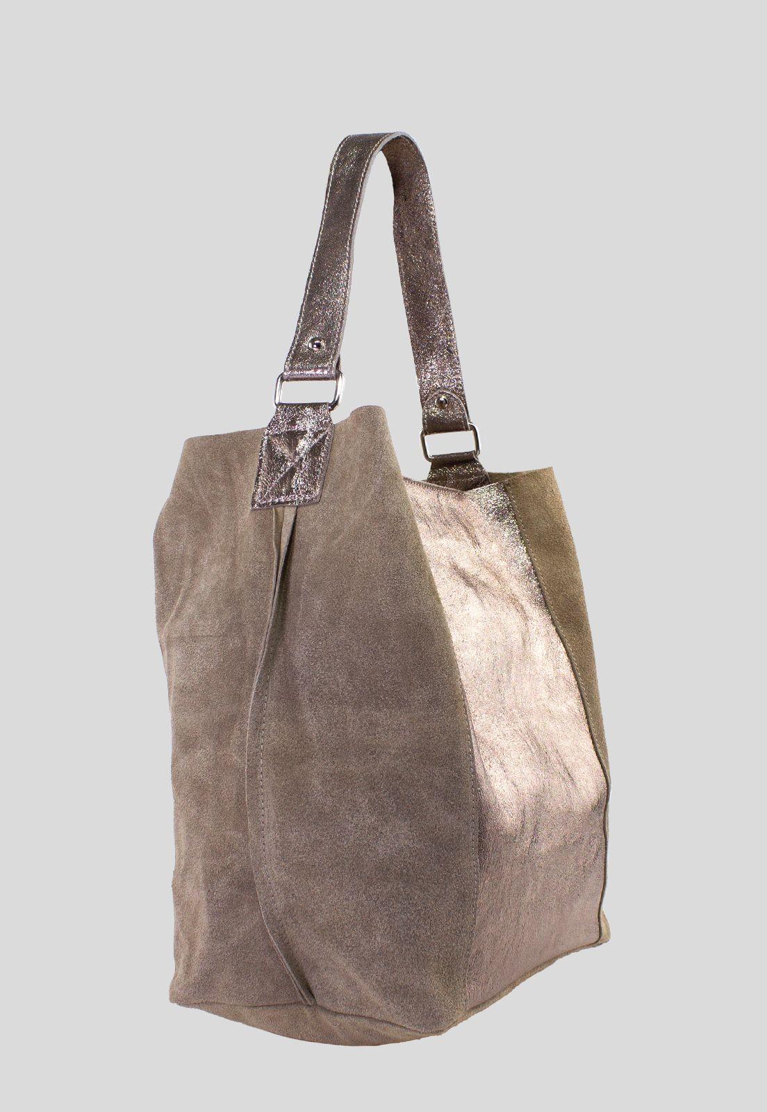 Cartera Reno Frontis Metal Taupe-1