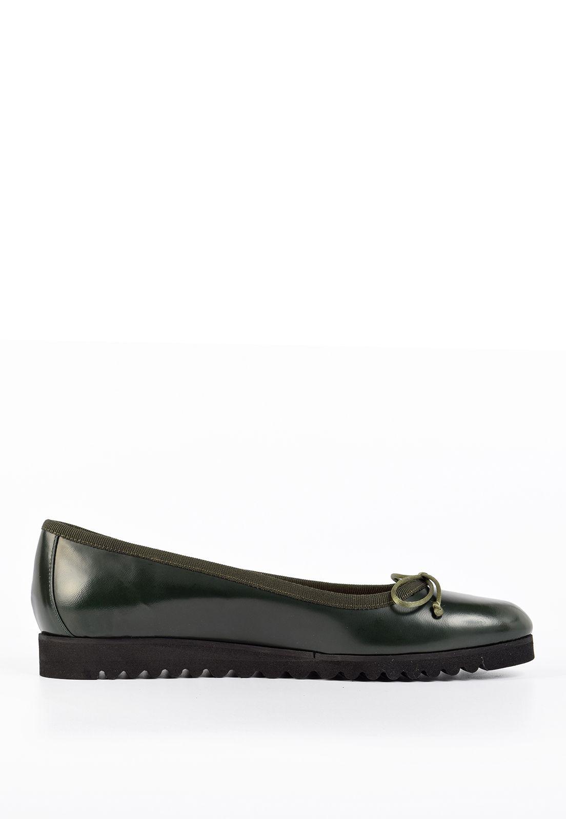 Ballerina Goma Brillo Verde-1