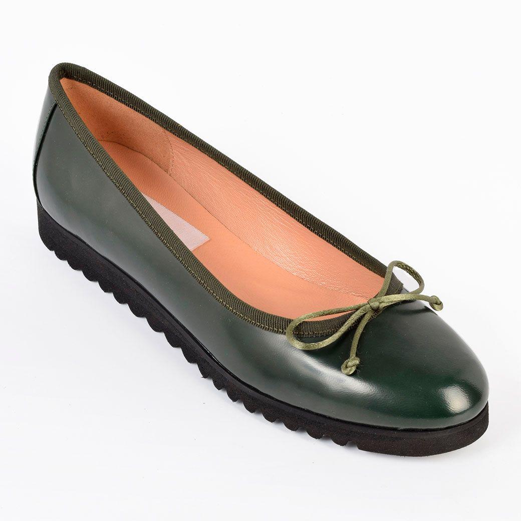 Ballerina Goma Brillo Verde-0