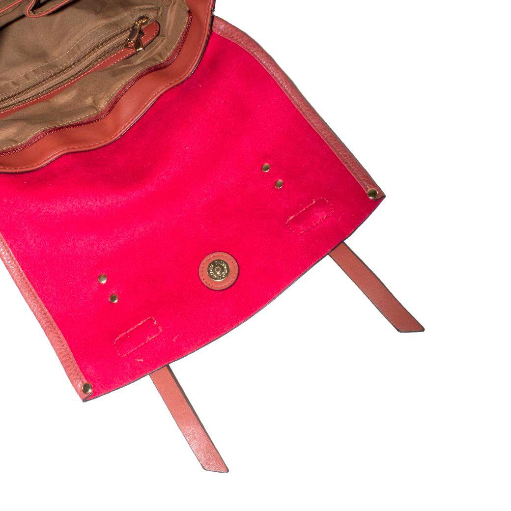 Mochila Grande 2 Pasadores Rojo-3