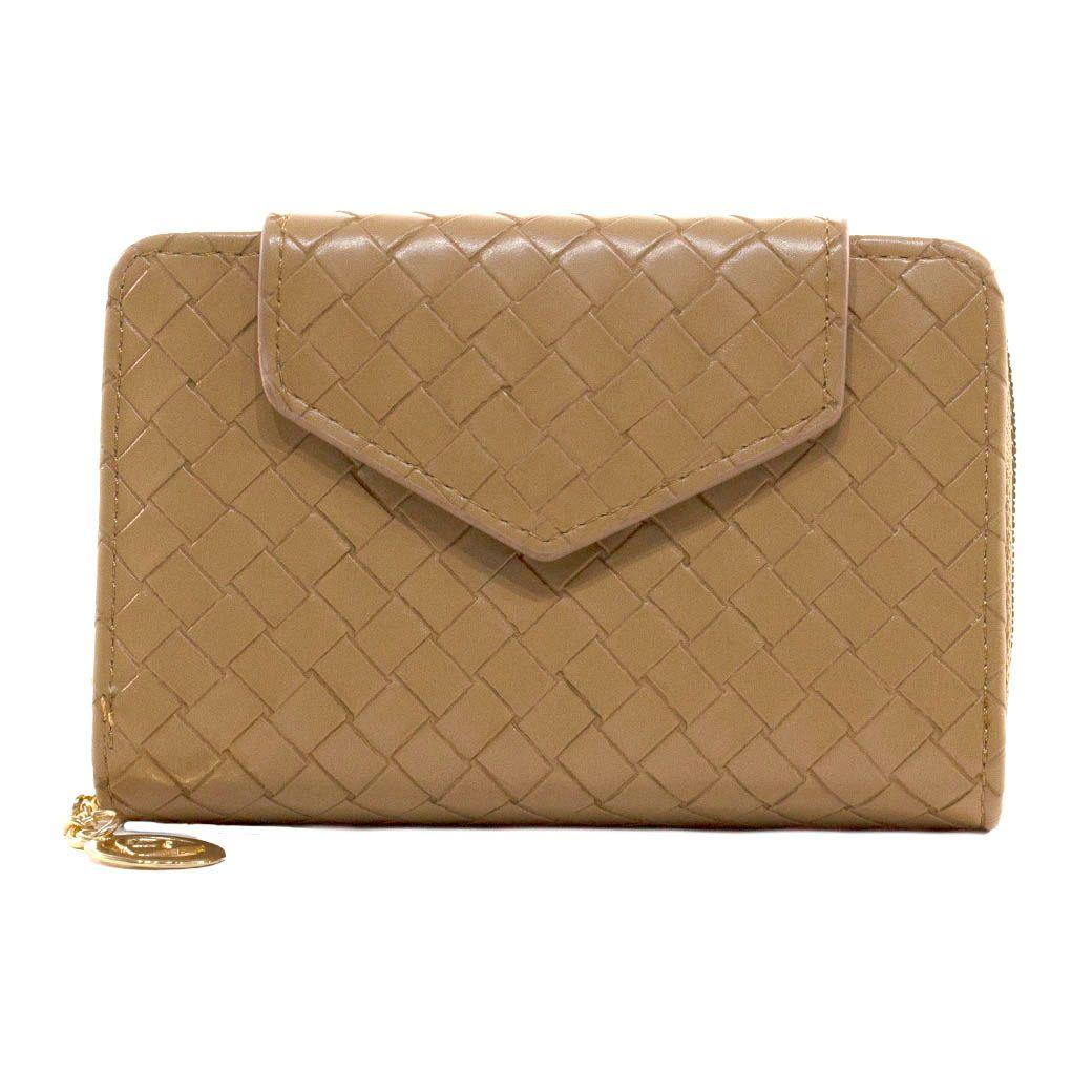 Billetera mediana full petate Taupe-0