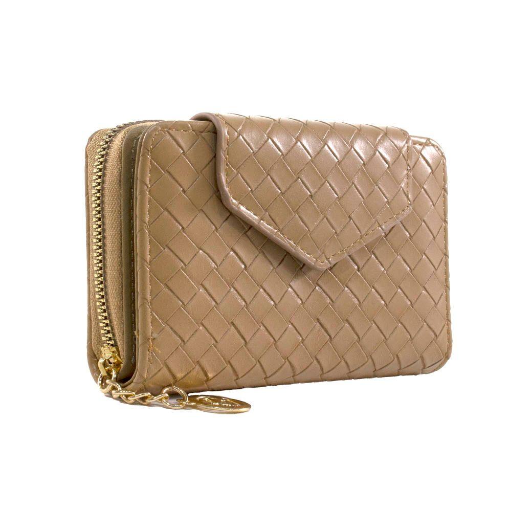 Billetera mediana full petate Taupe-1