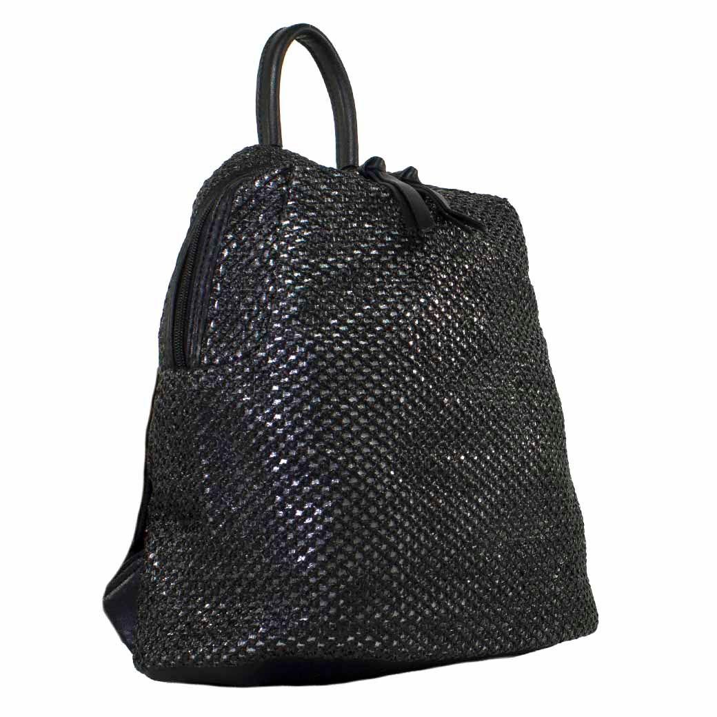 Mochila Full Rafia Negro-1