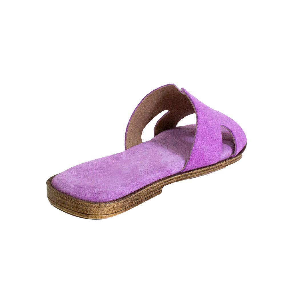 Sandalia reno plana acolchada Lila-1