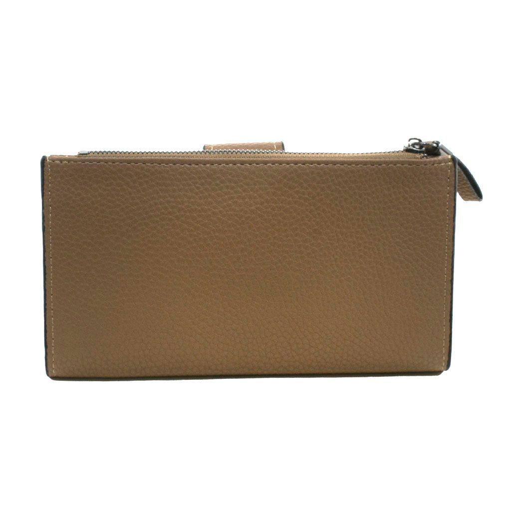 Billetera grande c/ chapeta Khaki-2