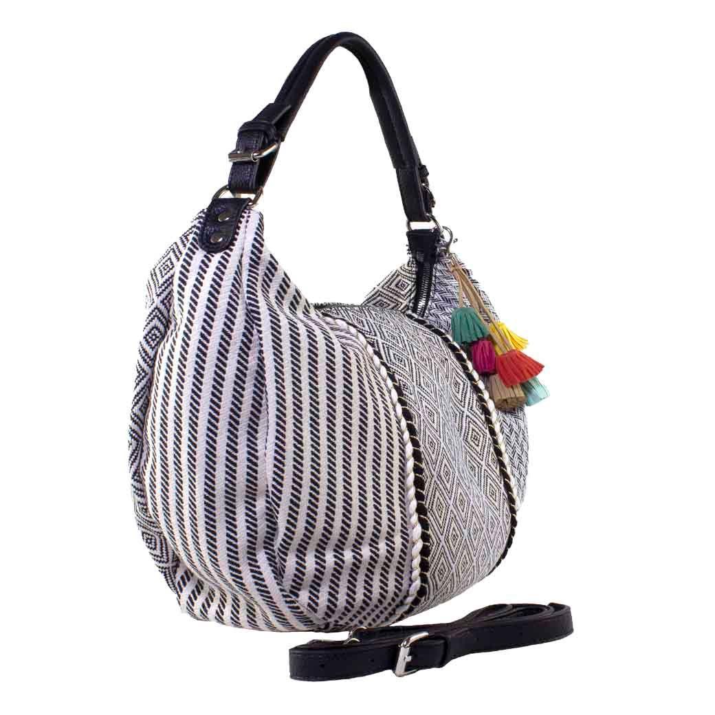 Cartera Patch Casquete Multicolor Negro-1