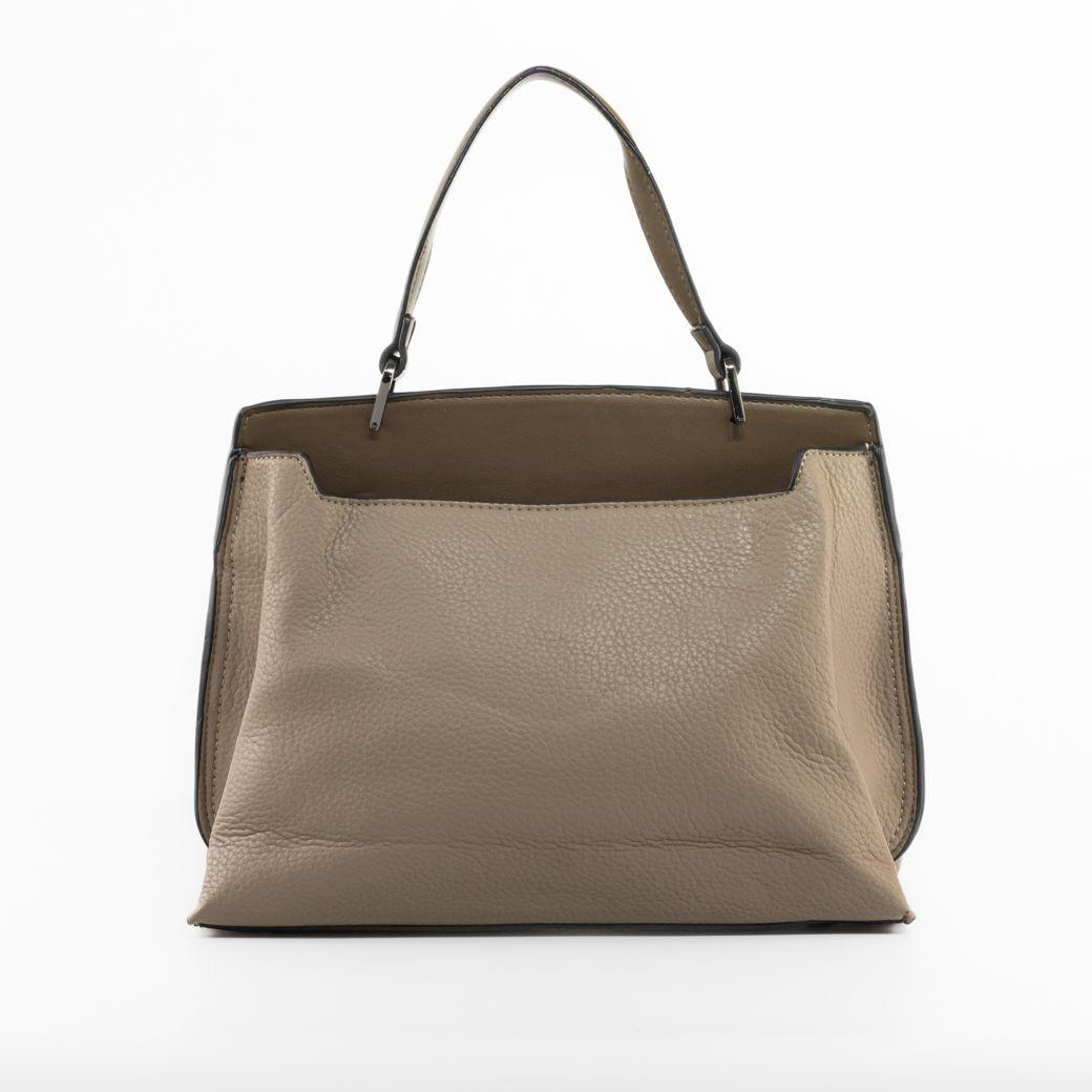 Cartera rigida placa frontal khaki-3