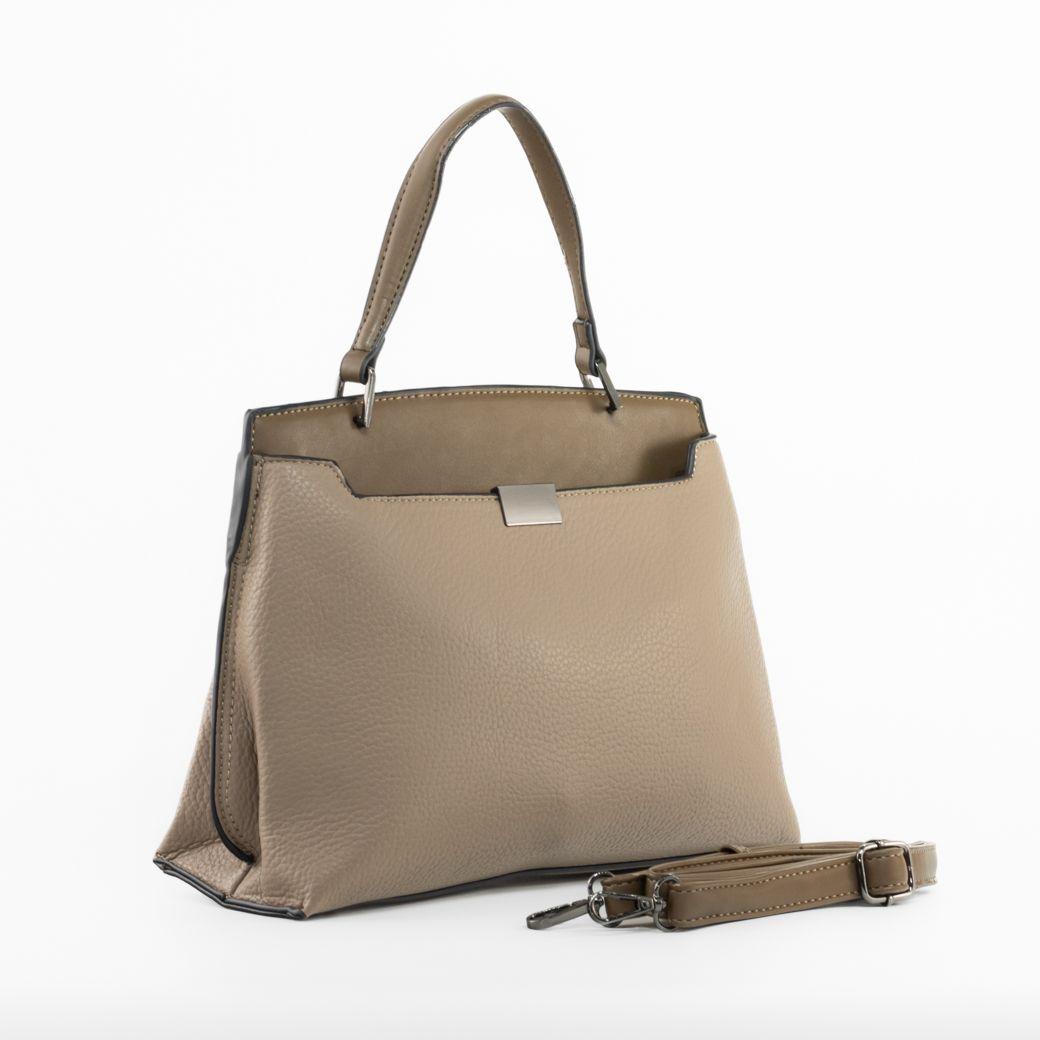 Cartera rigida placa frontal khaki-2