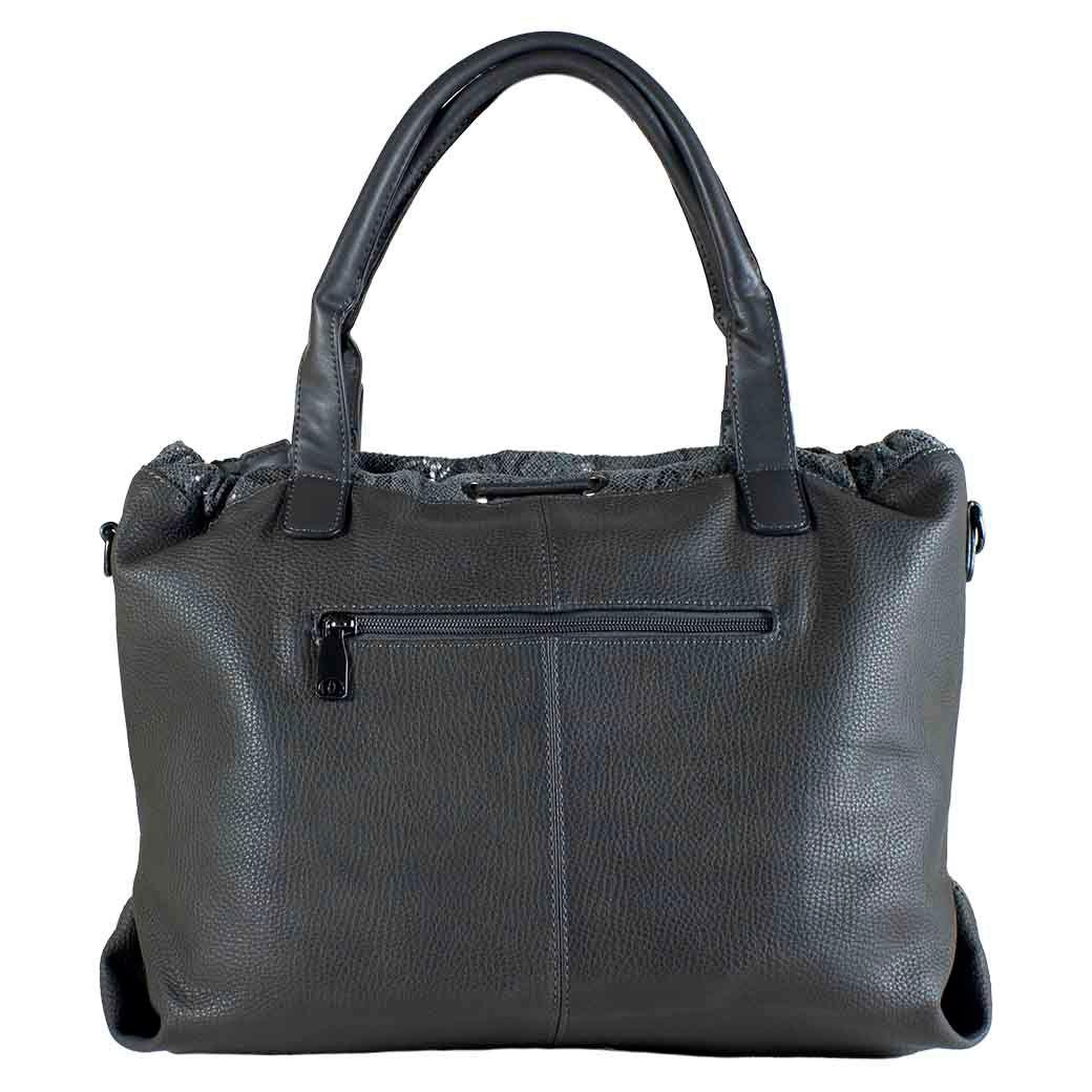 Cartera Vivo Print Piton Gris-2