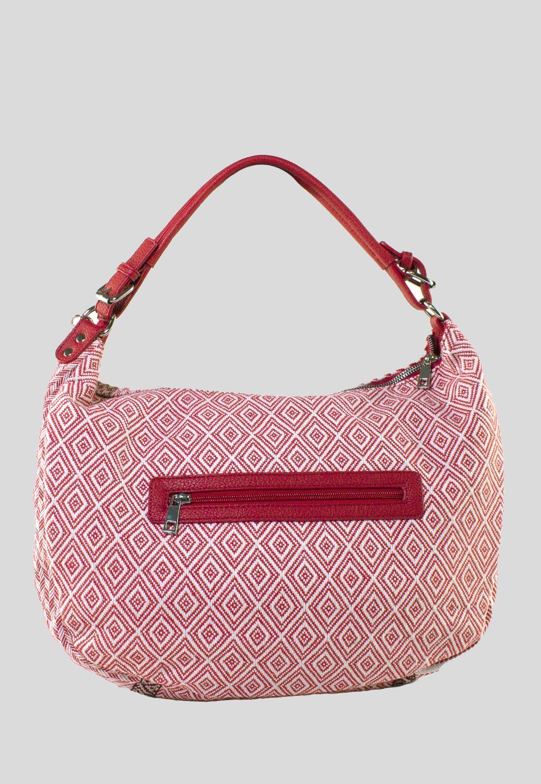 Cartera Patch Casquete Multicolor Rojo-2