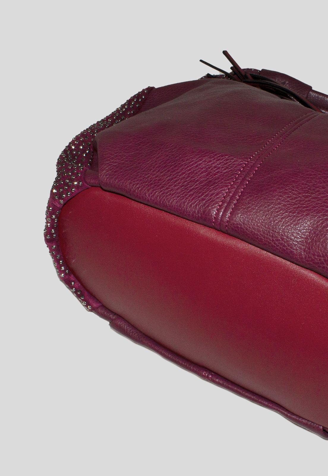 Cartera Fuelles Strass Burdeo-4