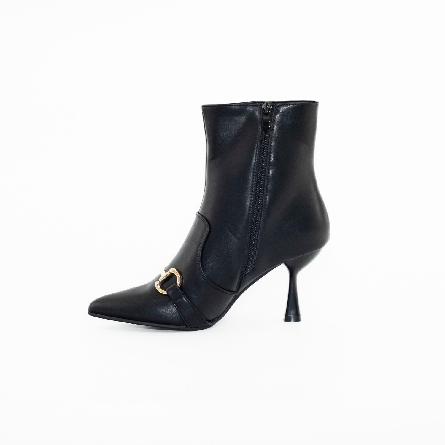 Botin c/hebilla frontal Negro-2