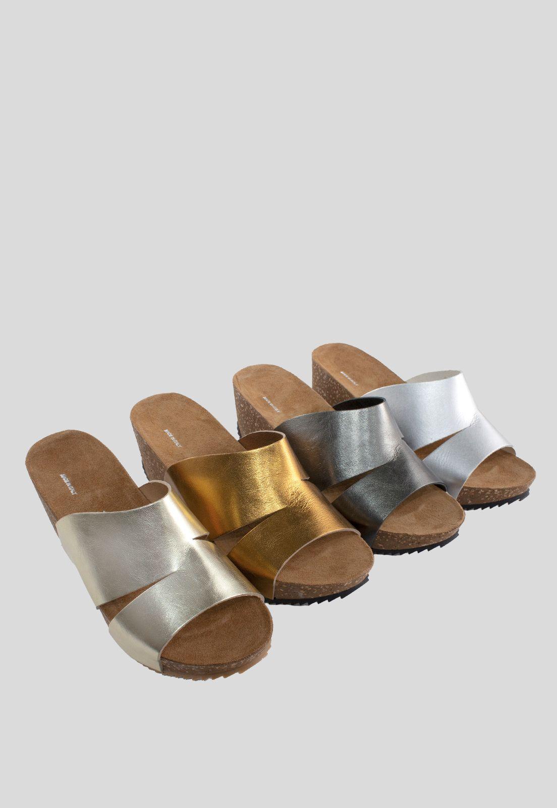 Sandalia Cuero Asimetrica Bronce-4