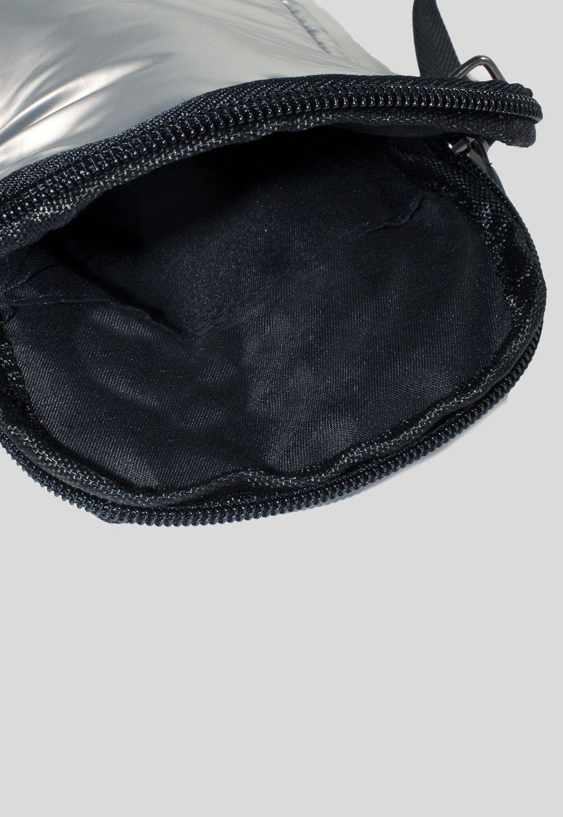 Portacelular Acolchado Plata-3