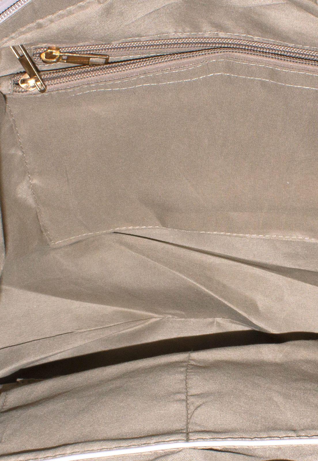 Cartera Con Lazo Y Placa Arena-3