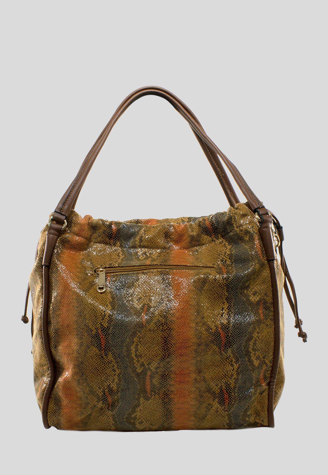 Cartera Grande Piton Tostado-2