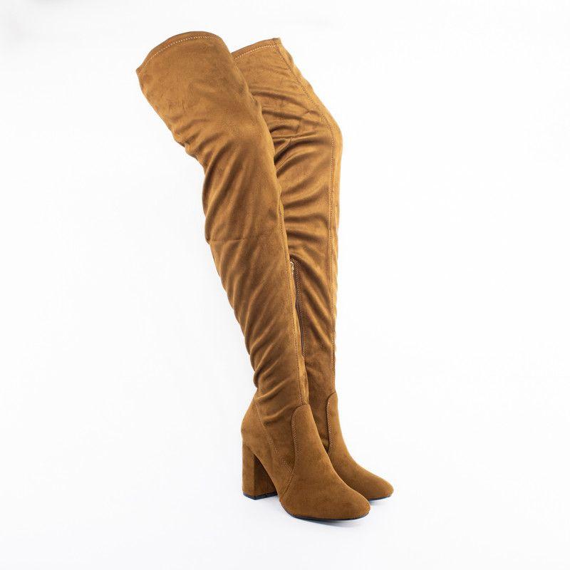 Bucanera Gamuza Elasticada Camel Mailea-3