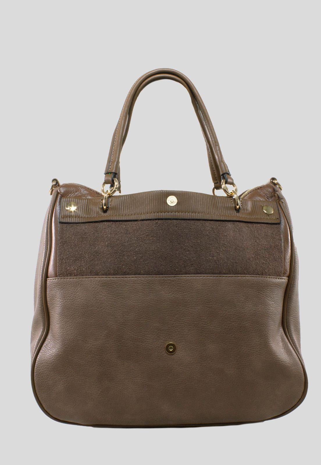 Cartera Grande Plegable Taupe-2
