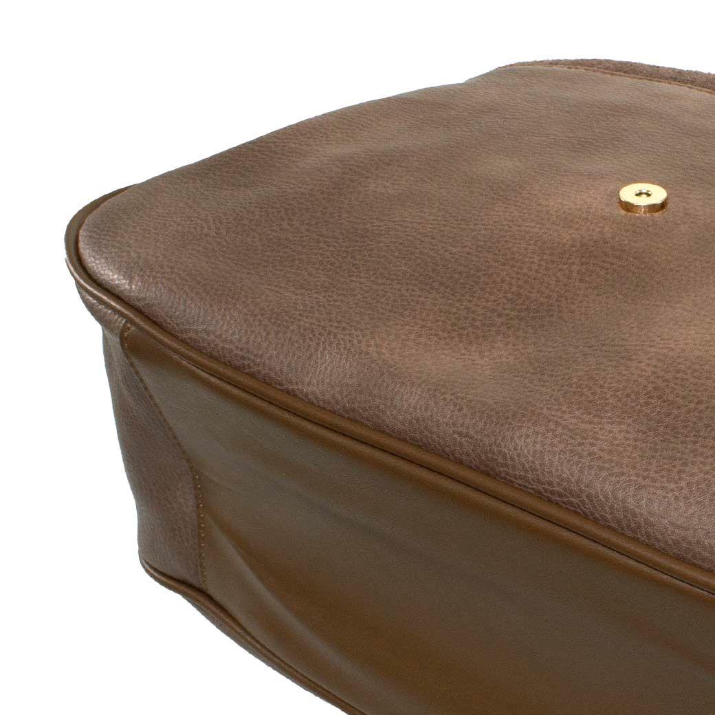 Cartera Grande Plegable Taupe-4