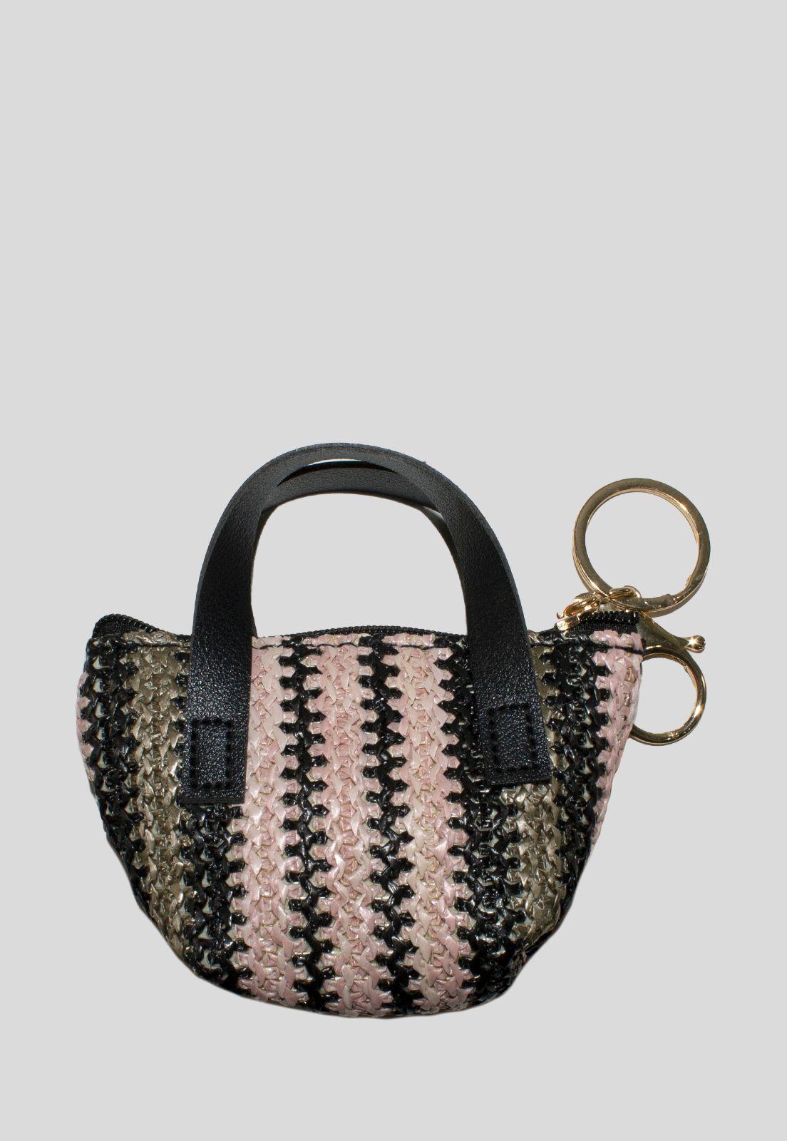 Llavero Cartera Negro-0