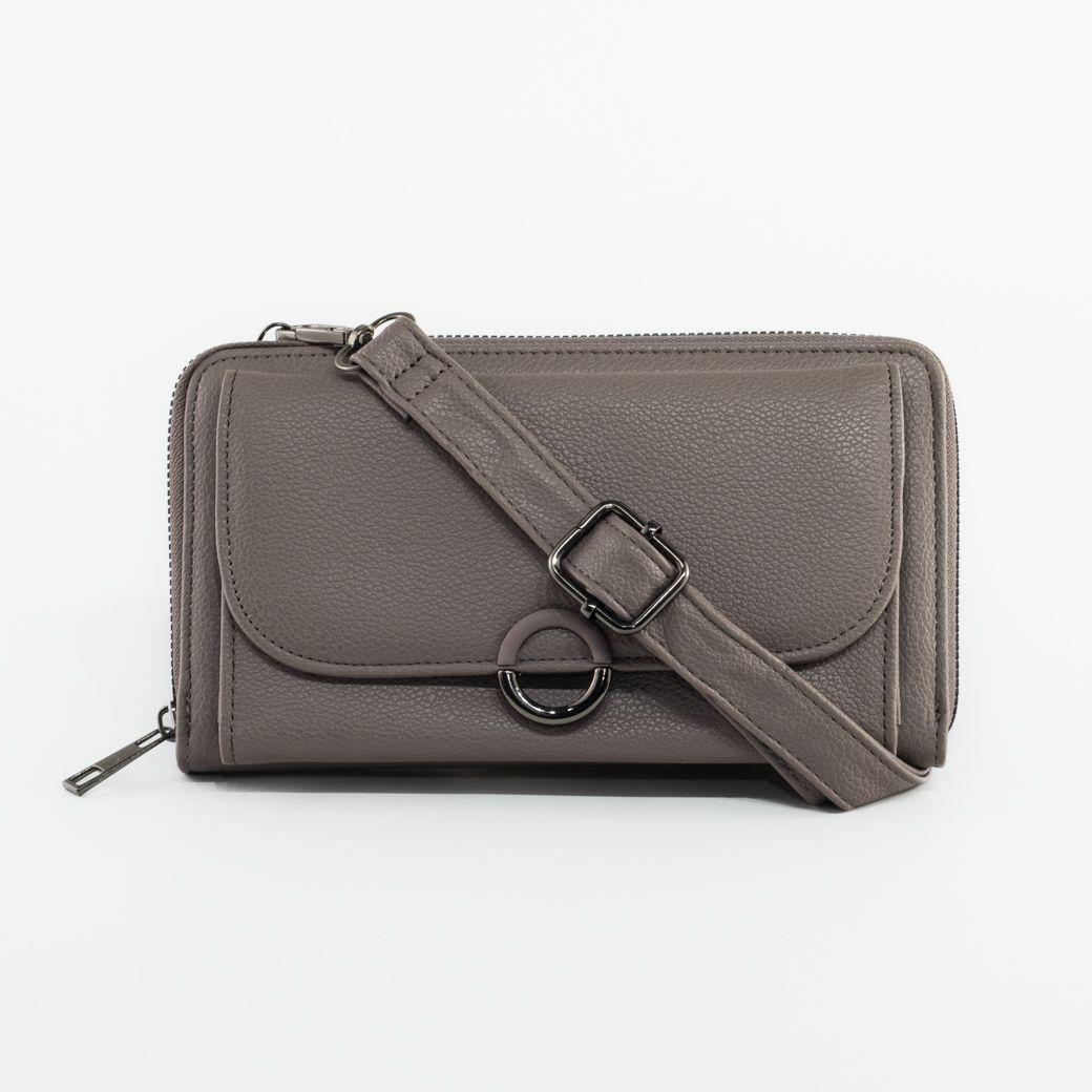 Portacelular c/metal redonda Khaki-0