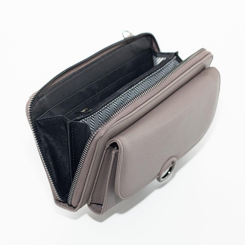 Portacelular c/metal redonda Khaki-3